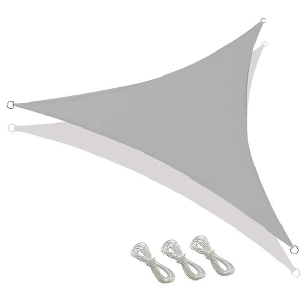 

shade equilateral triangle permeable windproof waterproof awning canopy sail outdoor patio sunscreen oxford cloth easy install