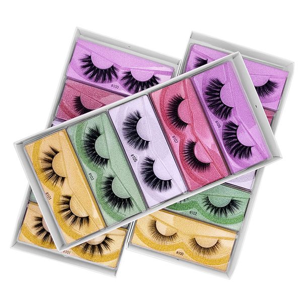 

mink eyelashes bulk wholesale 10 styles 3d mink lashes pack natural thick false eyelashes handmade makeup false lashes in bulk