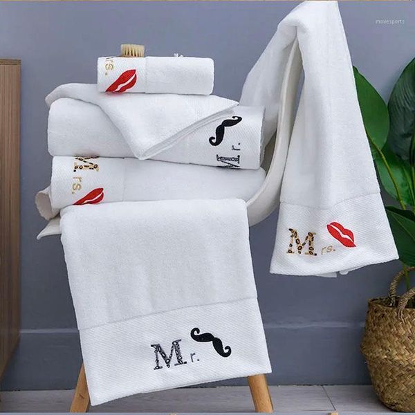 

custom logo 100% cotton embroidery bath towel set beach el pure bathroom hand1