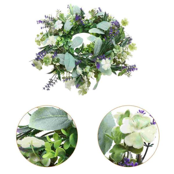 

decorative flowers & wreaths 1pc hanging door garland pendant wedding wreath spring green