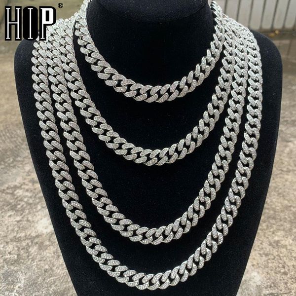 

chains bulk sale 15pcs sell 13mm full miami curb cuban chain, Silver