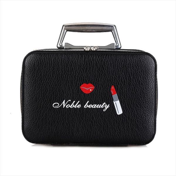 

pu cosmetic case for woman bag professional makeup travel organizer beauty necessary make up storage beautician box