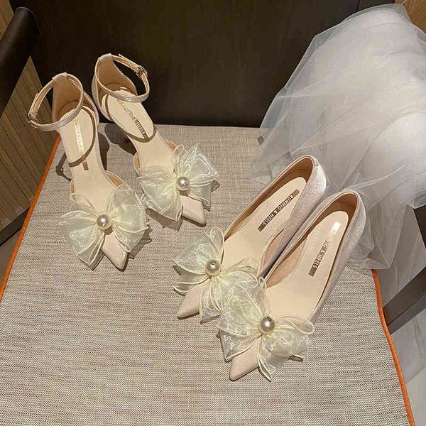 

dress shoes women's sandals high satin heels with pearl lace decoration-plus size 34-43 w yphk, Black