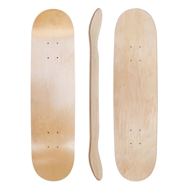 Ankunft DIY Skateboard 31*8 Zoll Blank Skateboard Deck Skate Boarddouble Concave Kick Decks Deskorolka Teil SC157 30 Z2