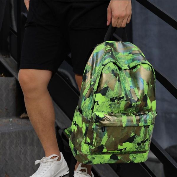 

backpack multifunctional men's travel computer bag simple tide brand casual student schoolbag fashion trend mochila feminina