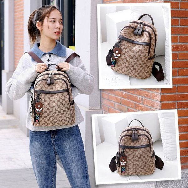 

new fashion pendant bear fashion backpack 8915 purse black friday