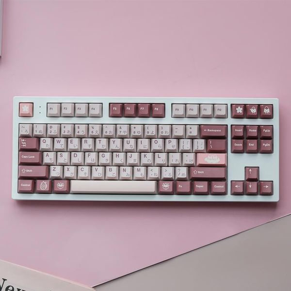 

keyboards 120 keys gmk daifuku keycaps cherry profile pbt dye sublimation mechanical keyboard keycap for mx switch with 1.75u 2u shift