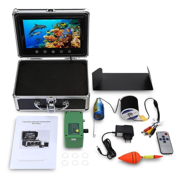 

9 inch monitor 15m 1000tvl fish finder underwater fishing camera 30pcs leds