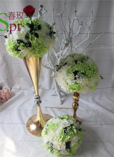 

spr newwedding centerpiece,wedding table decoration flowers, road lead flower balls,(only the flowers)10pcs/lot