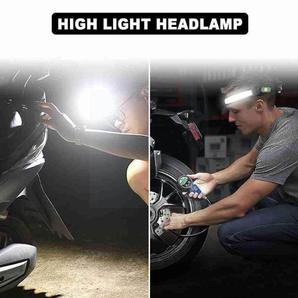 

bike lights wide beam headlamp led camping bar head lamp 3 torch lighting work ipx4 waterproof light mode l9x6