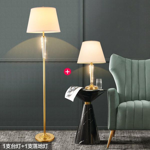

modern minimalist luxury crystal floor lamp for living room study bedroom bedside lamp nordic cozy and romantic decorative