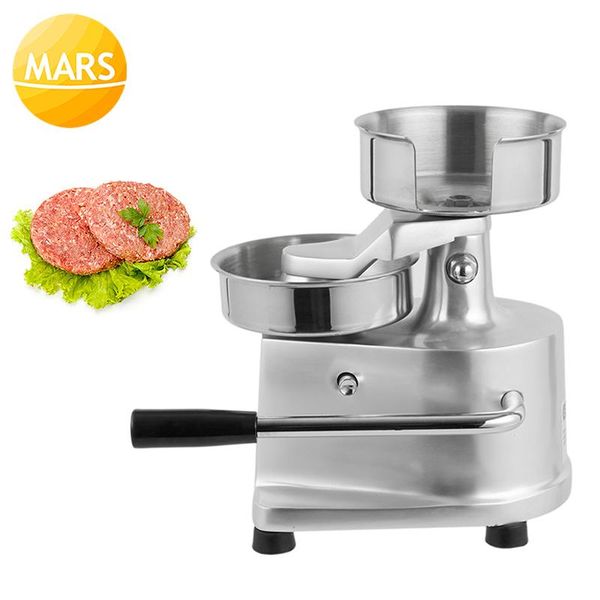 

bread makers commercial hamburger patty 100mm-130mm manual meat presser press burger forming machine