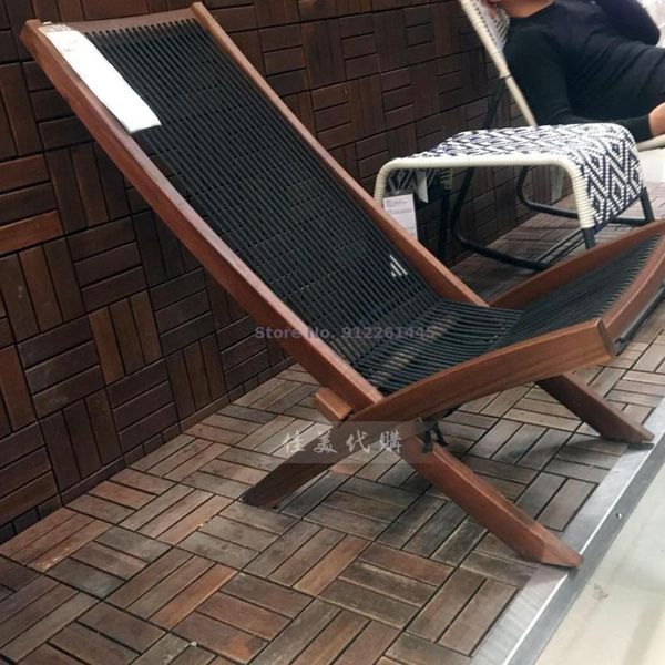 

camp furniture outdoor recliner folding chair lunch break siesta single leisure