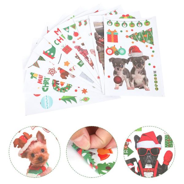 

window stickers sheets of christmas theme wall decoration adorable