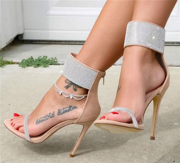 

woman high heel sandals, Black