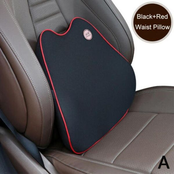 

seat cushions car headrest pillow auto memory foam neck head lumbar support cushion for office chair i0q3