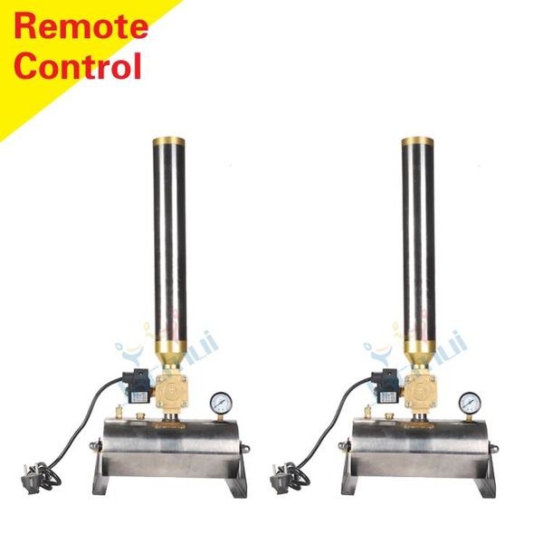 

effects 2pcs remote control stage effect 100w compressed air confetti cannon small electronic machine