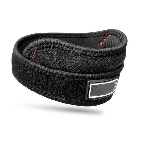 

elbow & knee pads adjustable patella supporting strap brace#bgd-04, Black;gray