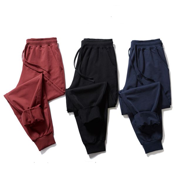

men's pants long cotton trousers, plus size 2xl-9xl, for summer, casual, 3-color, elastic waistline a477, Black