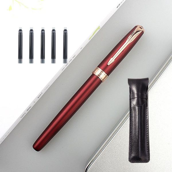 

fountain pens financial tip 0.38mm extra fine pen color arrow clip ink steel metal classic office school a6619