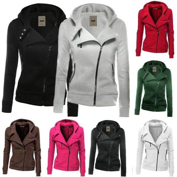 

women's trench coats ladies women autumn winter hoodies sweatshirt coat hooded jacket outerwear jaket clothes, Tan;black