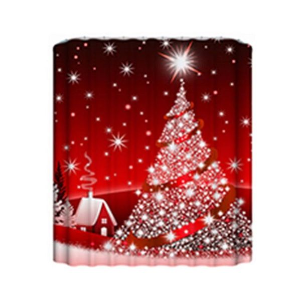 

carpets 3d christmas decor printed curtain creative drapery drapes door screen bathroom accessories mat shower