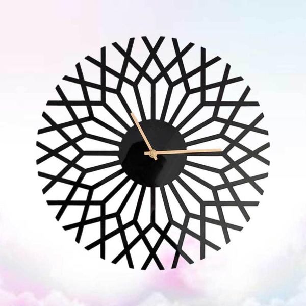

1pc 30cm 3d stereoscopic wall clock creative wall decorative clock diy art decor for home office living room with bat