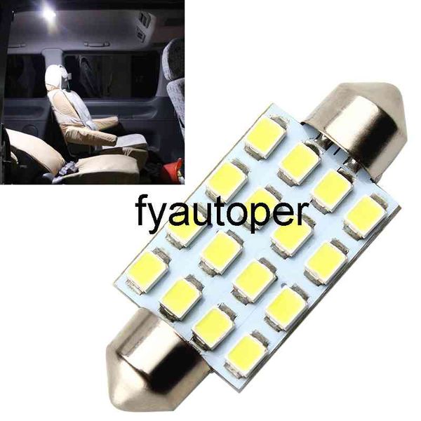 3528 Dome Car styling 16SMD Car Reading Light 41mm Alta qualità