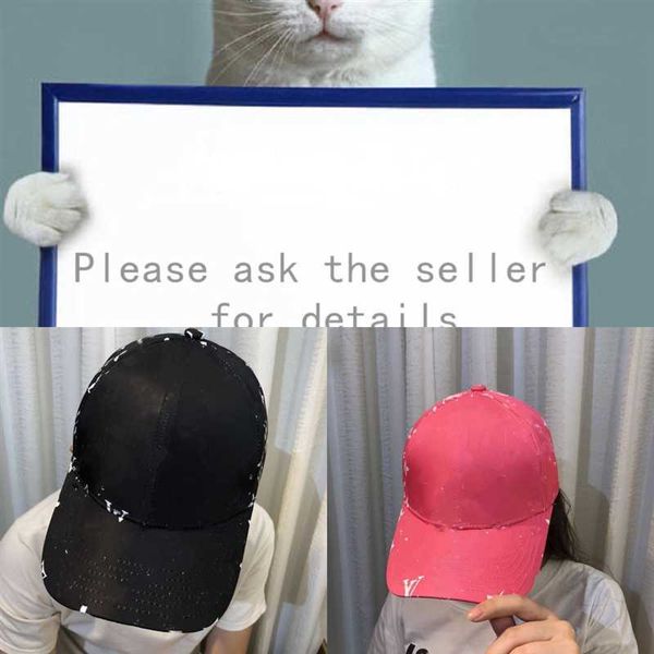 

nhyhs washed letter outdoor cross ponytail baseball cotton cap cap luxury ripped tie-dye washed baseball trucker hat camouflage leopard, Blue;gray