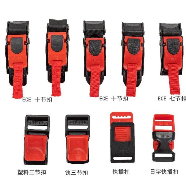 

motorcycle helmets certified helmet release buckle fast micro-metric ten lock nut and bolt