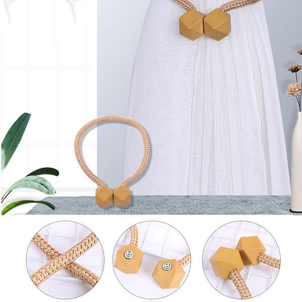 

1pc curtain tie rope backs holdbacks buckle clips accessory rods accessoires hook holder home decorations