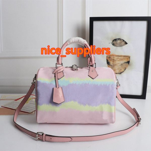 

2021 new presbyopia bag female retro big flower fashion wild mini pillow bag shoulder messenger leather bag, Red;black