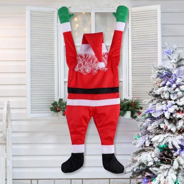 

christmas decorations xmas super large santa claus decoration clothes ornaments gifts holiday hanging on the door wall