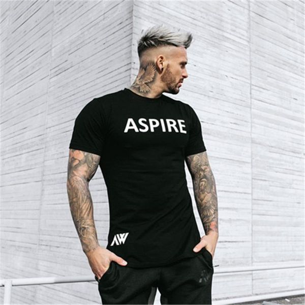 

men's t-shirts summer casual short sleeve t shirts outdoor running t-shirt gyms fitness training fashion sportswears, White;black