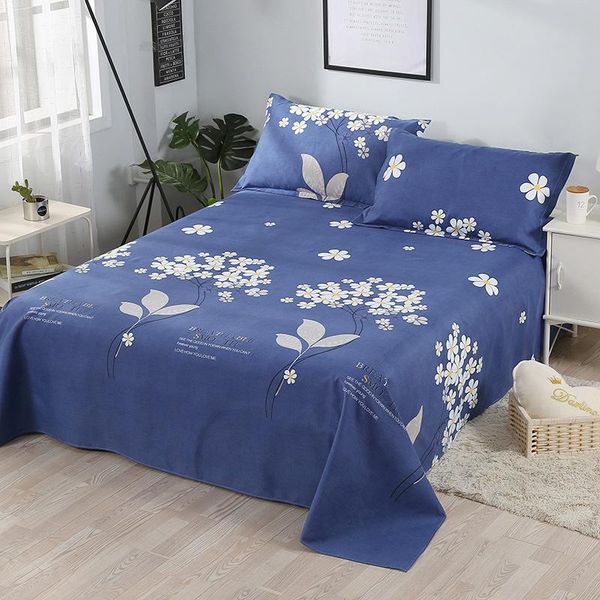 

sheets & sets thickened brushed bed sheet single-piece twill home textiles