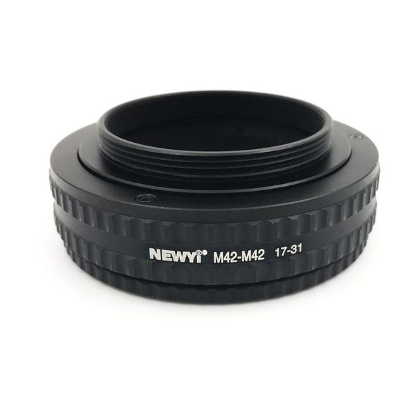 

lens adapters & mounts yi m42-m42 mount adjustable focusing helicoid adapter 17-31mm