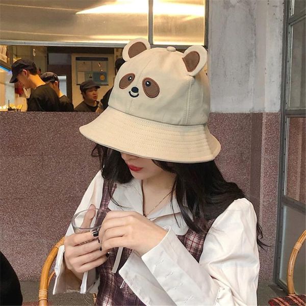 

wide brim hats fashion panada bucket hat for women summer autumn plain panama outdoor hiking beach fishing cap sunscreen female sunha, Blue;gray