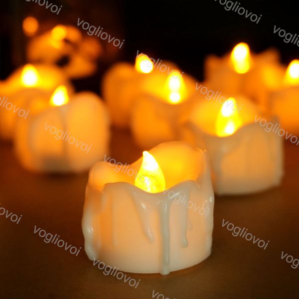 

other lights led simulation tears electronic creative flameless candle halloween christmas wax flickering tea light dhl