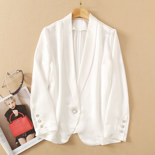 

fashion 2021 spring autumn new female party elegant chic gentlewoman button long sleeve jacket lgk9, White;black