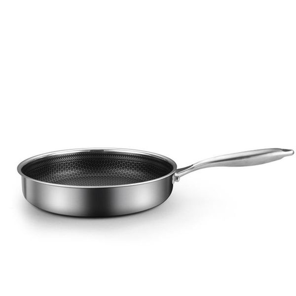 

pans non-stick fry pan,stainless steel skillet,compatible for multipurpose cooking pan use home kitchen 28cm