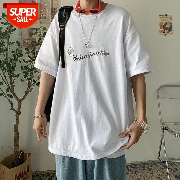 

oudi birdie short-sleeved t-shirt boys loose and versatile half-sleeved hong kong style trend students #ig8q, White;black