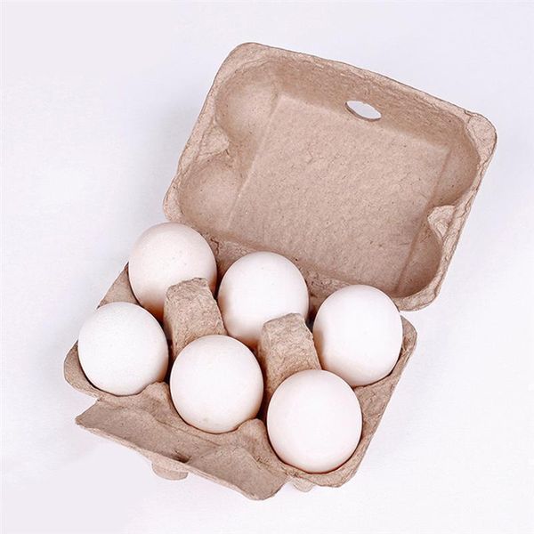 

5/10pcs chicken farm equipment folding egg storage tray box portable carton 6 grid rack kitchen organizer