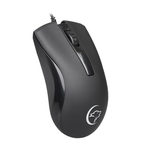 

mice game mouse optical wired gaming no light computer black high-end professional