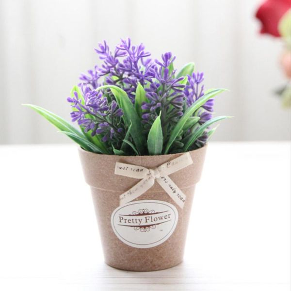 

decorative flowers & wreaths leaves desk simulation artificial plastic decor office wedding flowerpot fake plant small bonsai home garden la