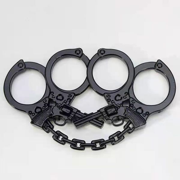 

edc alloy detective constantine brass knuckle dusters gold powerful damage safety equipment self-defense survival outdoor tool 522