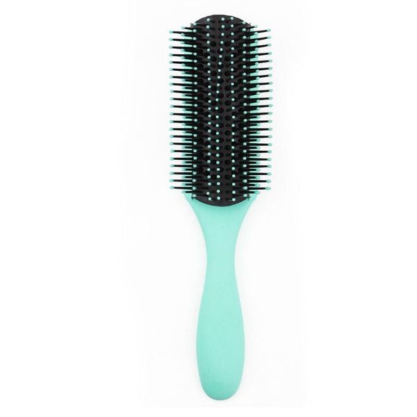 

hair brushes y98b detangle comb anti-static massage brush barber hairdressing styling tool, Silver