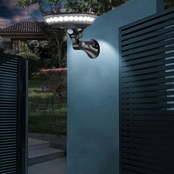

a2led wall lamp night lighting garden pir sensor 400lux light saving waterproof yard road fence outdoor lamp