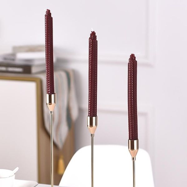 

candle holders luxury nordic holder golden minimalist romantic dinner wedding candlestick living room porta velas home decoration df50z