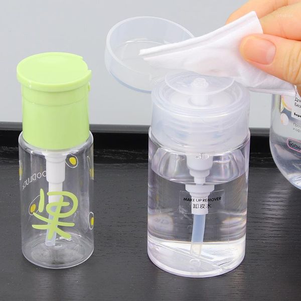 

storage bottles & jars make-up remover press bottle empty travel portable small cotton pad toner moisturizing essence sub-bottled