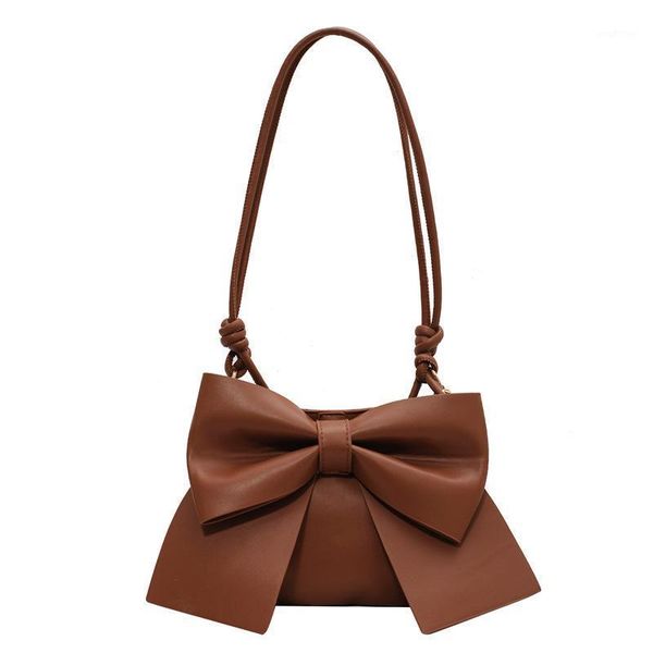 

evening bags 3pcs women pu bow decorations lager capacity shoulder bag mix color